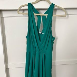 BCBG emerald Green Party dress. Size 6.